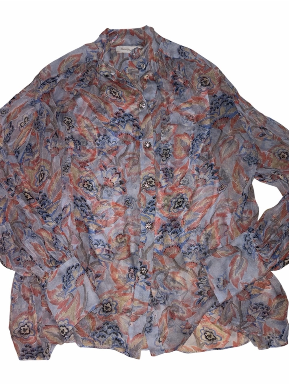 Zimmerman printed blouse